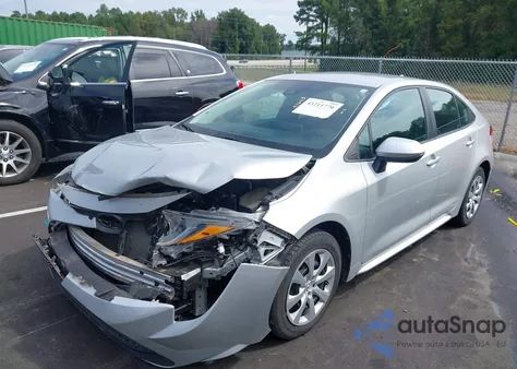 2020 Toyota Corolla Le from USA, damaged, VIN 5YFEPRAE1LP087398